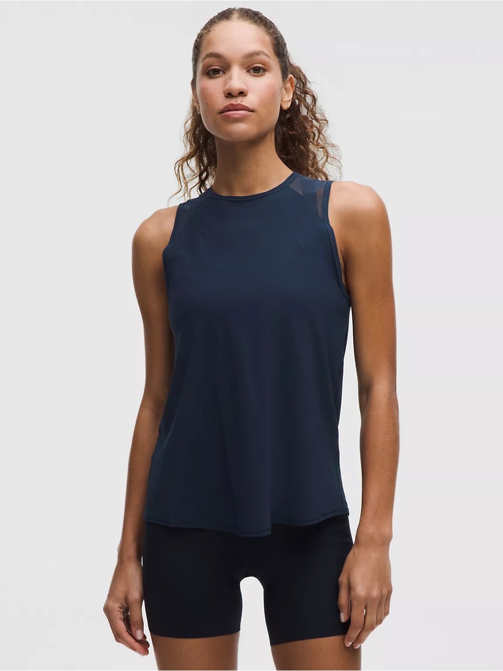 Lululemon Sculpt Tank Top in True Navy, Sz 6